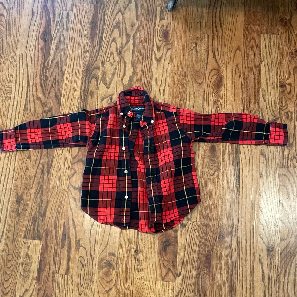 Ralph Lauren flannel shirt 2T